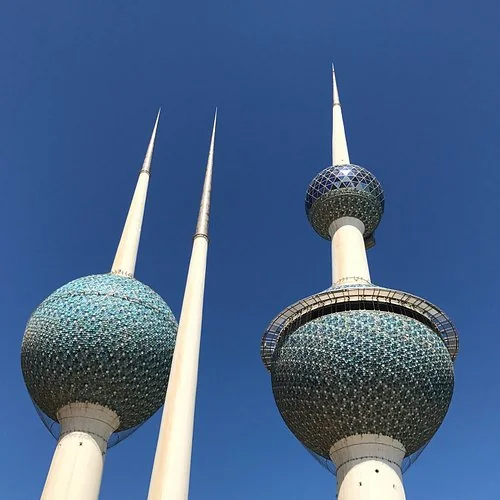 Kuwait Towers, an icon of Kuwait City