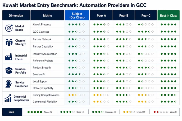 Benchmark — Market Entry Strategy for an Industrial Automation Provider in Kuwait